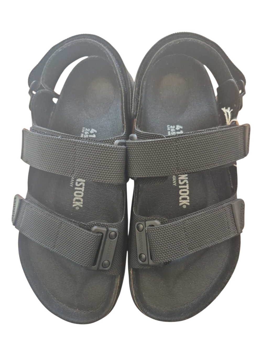Birkenstock Tatacoa Birko-Flor Black Men's 8-8.5 Gorpcore Outdoor Trail Hiking - Picture 4 of 7